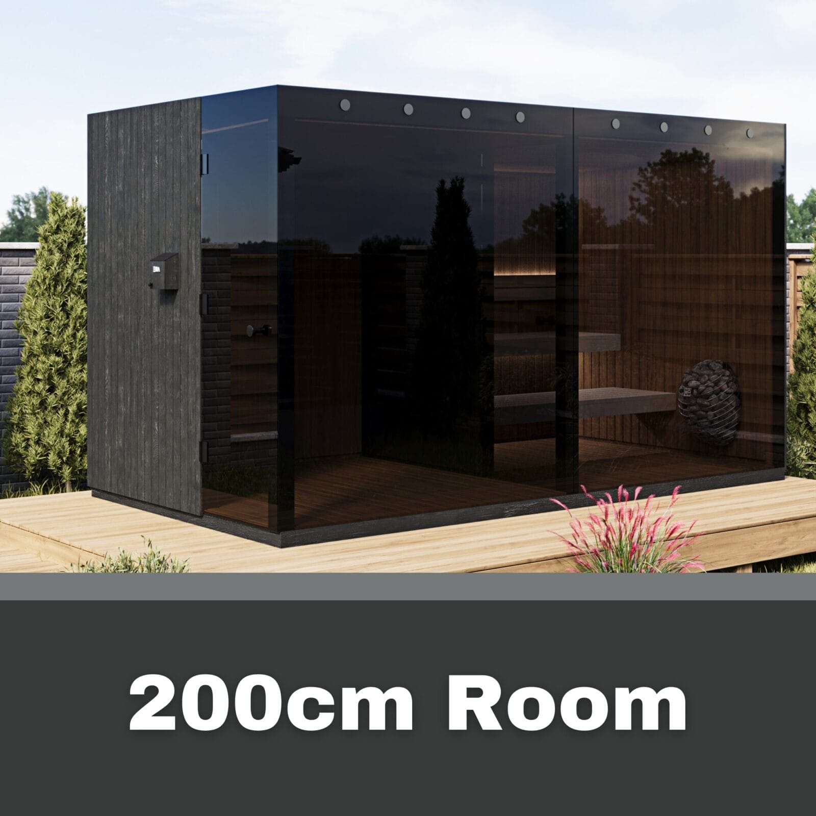 EIRA Signature Changing Room/ Sitting Room Extension. Upgrade your sauna experience.