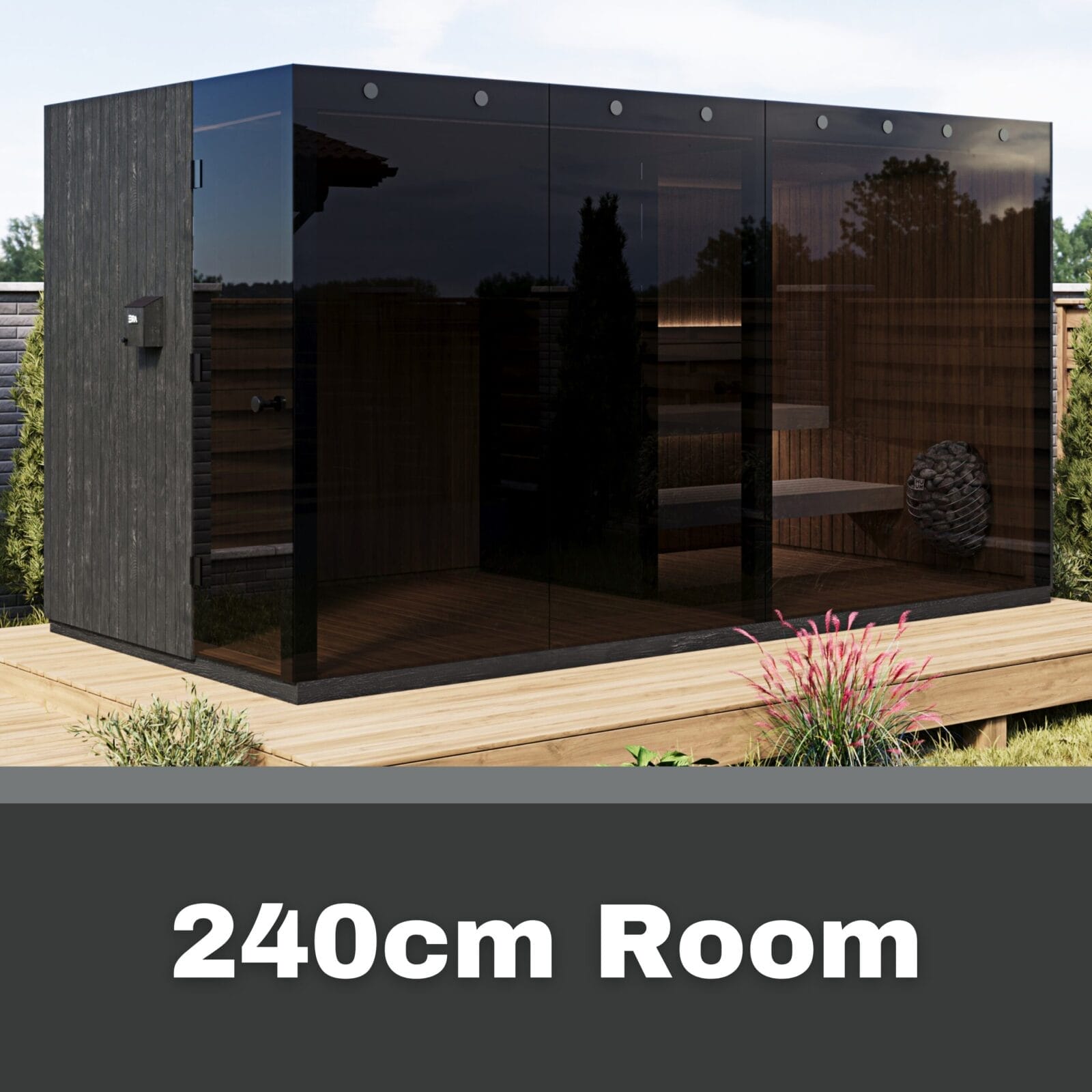 EIRA Signature Changing Room/ Sitting Room Extension. Upgrade your sauna experience.