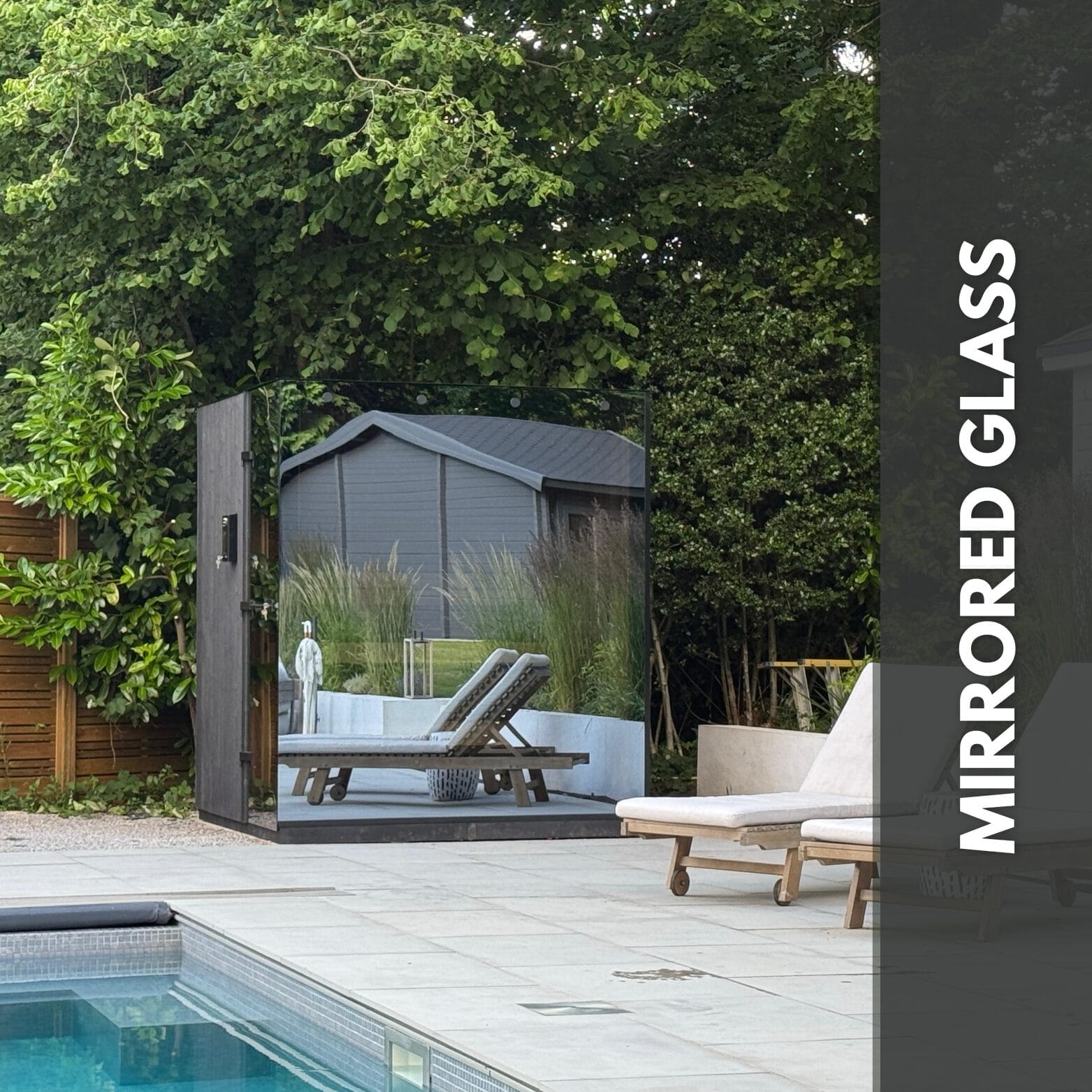 Signature Sauna For Sale By EIRA - Mirrored Glass