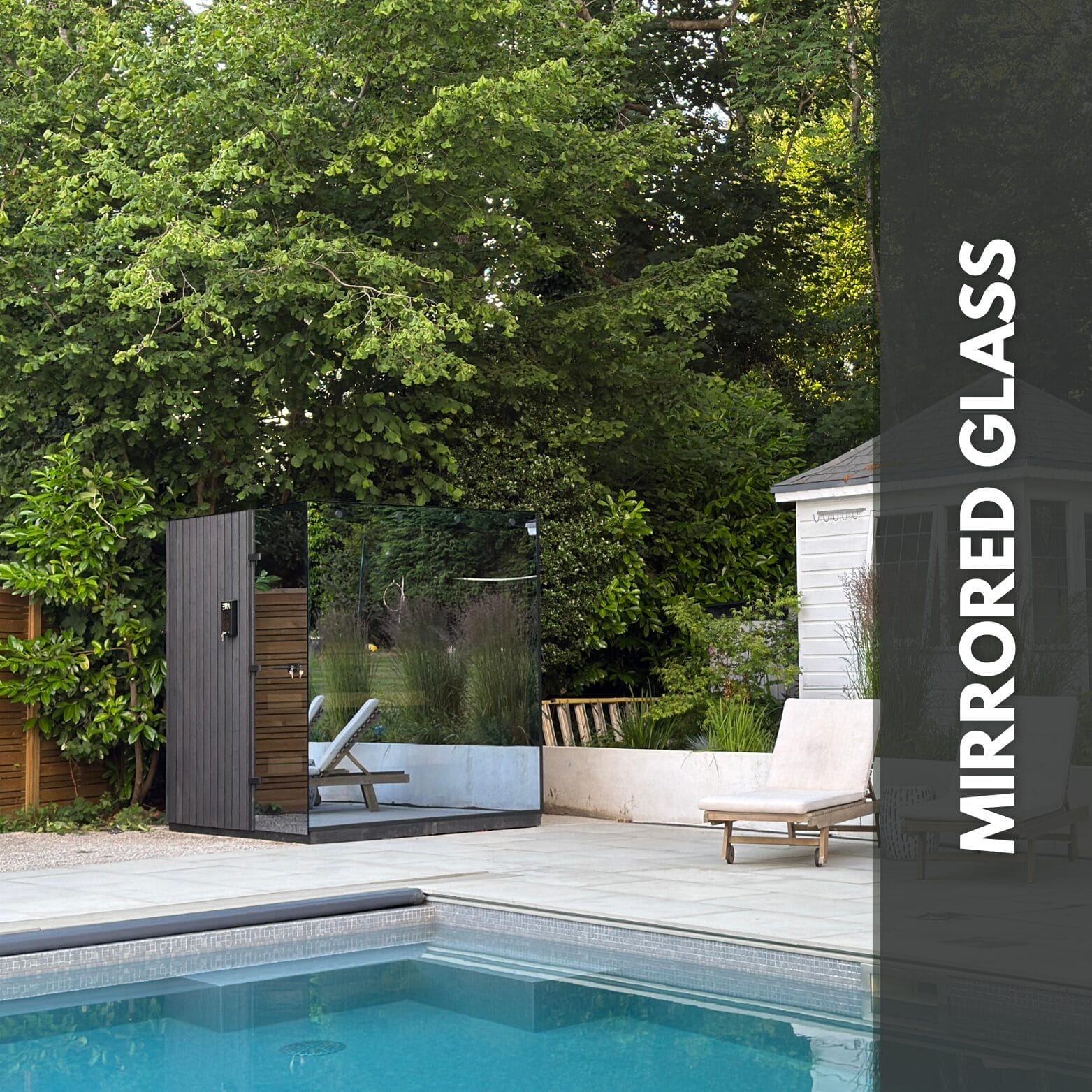 Signature Sauna For Sale By EIRA - Mirrored Glass