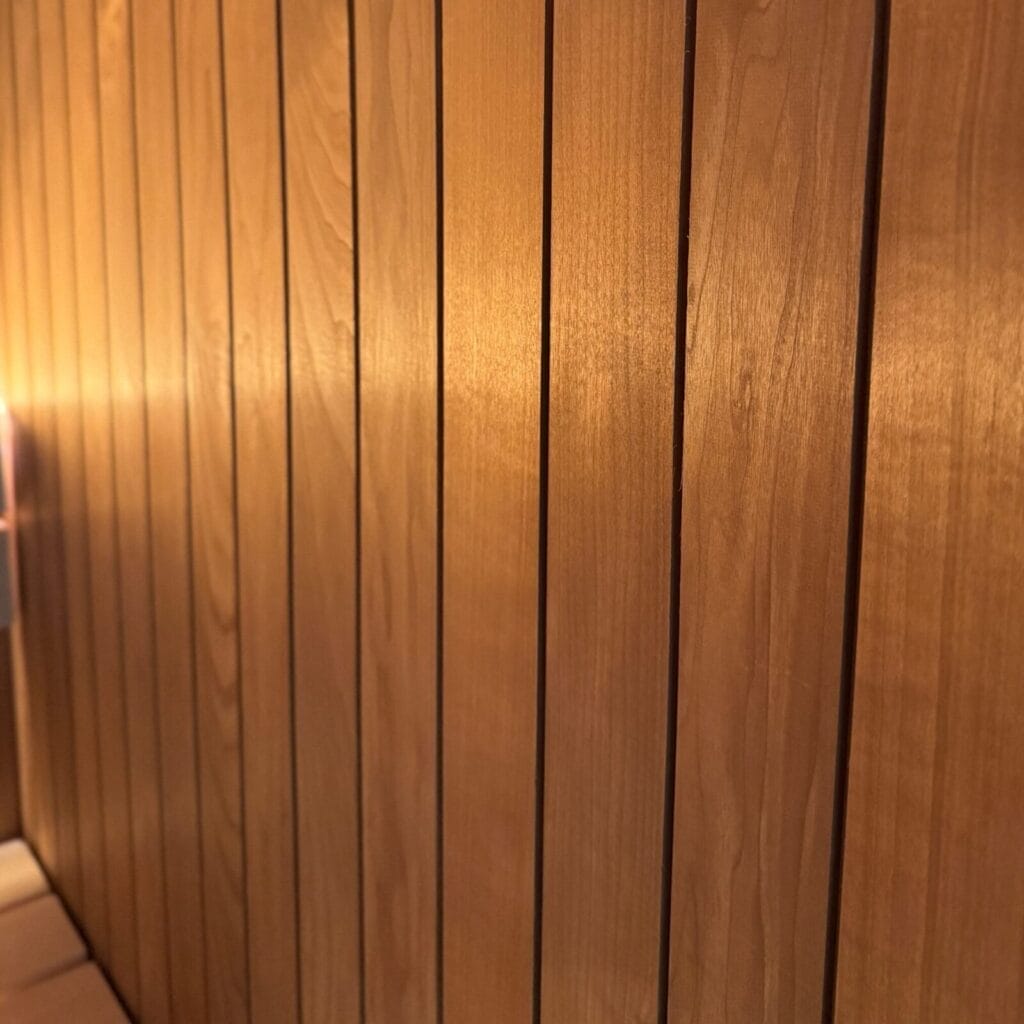 Signature 200 outdoor cube sauna. EIRA saunas for sale.