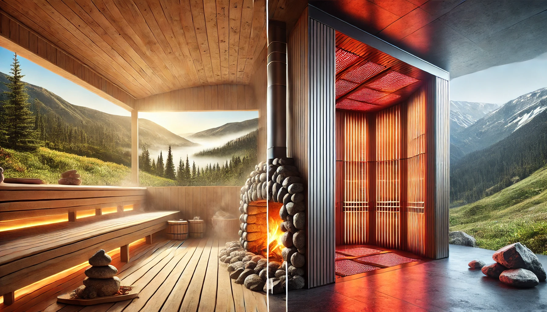 Traditional vs infrared saunas, what's the difference?